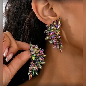 ✨NEW Elegant Multicolor Crystal Earrings